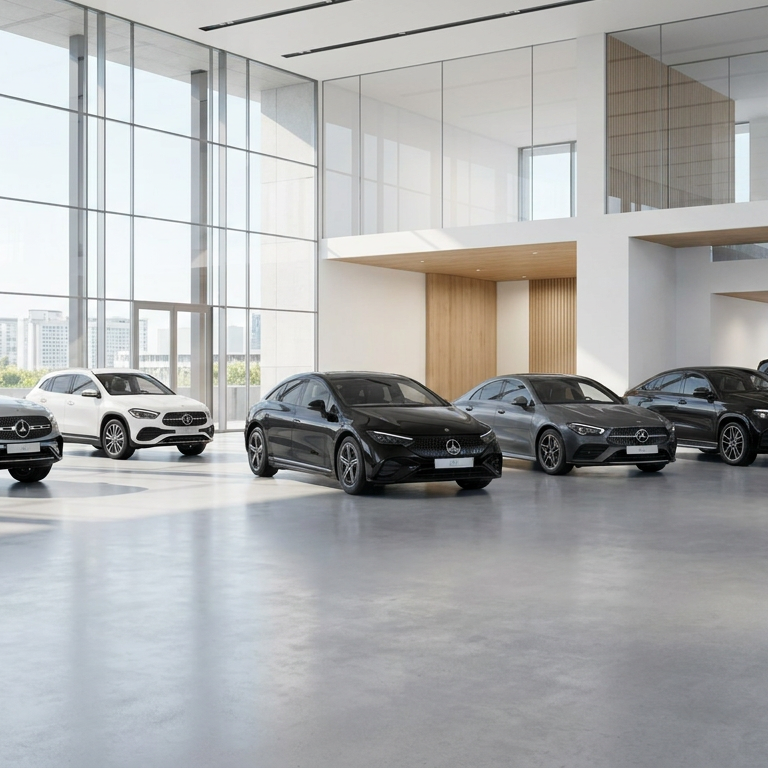 Mercedes-Benz Showroom bei WorldTrader24